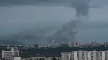 В столице повреждены жилой дом, медучреждение и учебное заведение / Фото: соцсети