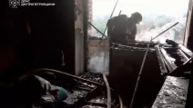 Зруйнований будинок на Дніпропетровщині / Фото: ДСНС