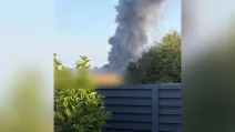 Russian strike on Boryspil district: pharmaceutical warehouse losses may reach billions / Photo: social media