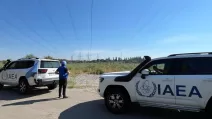 IAEA representatives near the Zaporizhzhia Nuclear Power Plant / Photo: IAEA