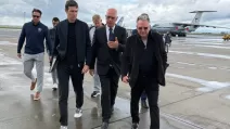 Стіва Віткоффа та Джареда Кушнера в аеропорту зустрічав Кирило Дмитрієв / Фото: Kirill Dmitriev, X