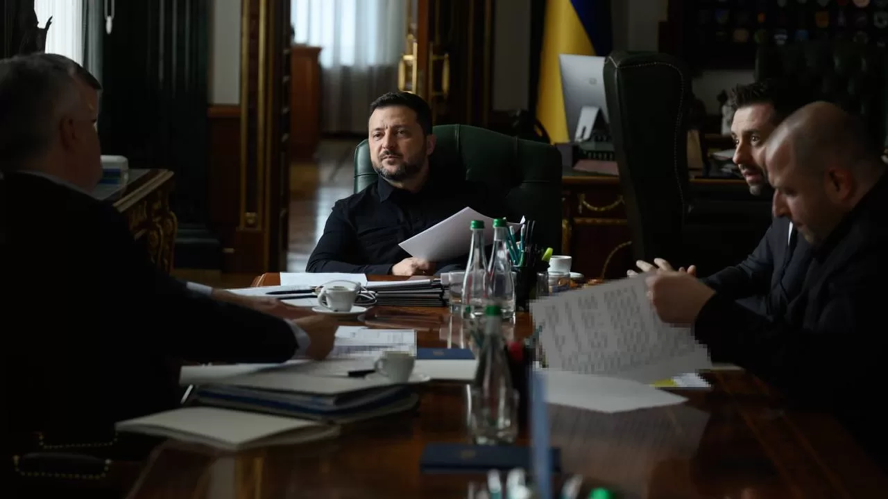 Зеленський провів нараду з переговорною групою перед зустріччю з представниками Трампа / Фото: Телеграм Зеленського