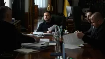 Зеленський провів нараду з переговорною групою перед зустріччю з представниками Трампа / Фото: Телеграм Зеленського