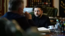 Зеленский подвел итоги переговоров в Киеве / Фото: Телеграмм Зеленского