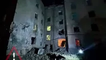 Российский БпЛА атаковал Харьков / Иллюстративное фото: ГСЧС Харьковщины