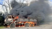 Знищена російська техніка / Фото: Exilenova+