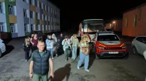 Евакуація людей на пункті пропуску на кордоні з Молдовою / Фото: ДСНС