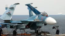 Палубний винищувач Су-33 / Фото ілюстративне: РосЗМІ