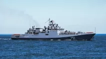 У Новоросійську атакували ракетоносій "Адмірал Ессен" та інфраструктуру бази РФ / Фото: ГУР