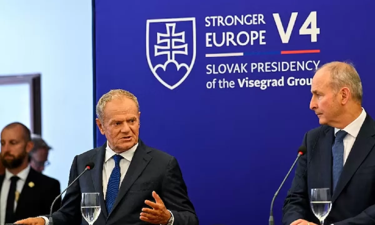 Туск предупредил об угрозе для польско-украинской границы / Фото: REUTERS/Radovan Stoklasa