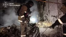 Удар по Запоріжжю: зруйновано житловий будинок, є загиблі та поранені / Фото: ДСНС