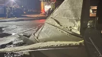 В Бориспольском районе спасатели ликвидируют последствия повторной атаки / Фото: ГСЧС
