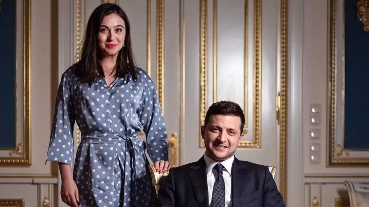 Юлія Мендель та Володимир зеленський / Фото: ТСН