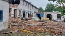 Удар по складських приміщеннях у Прилуках / Фото: Національна поліція України