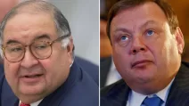 Алишер Усманов и Михаил Фридман / Коллаж: "Головне в Україні"