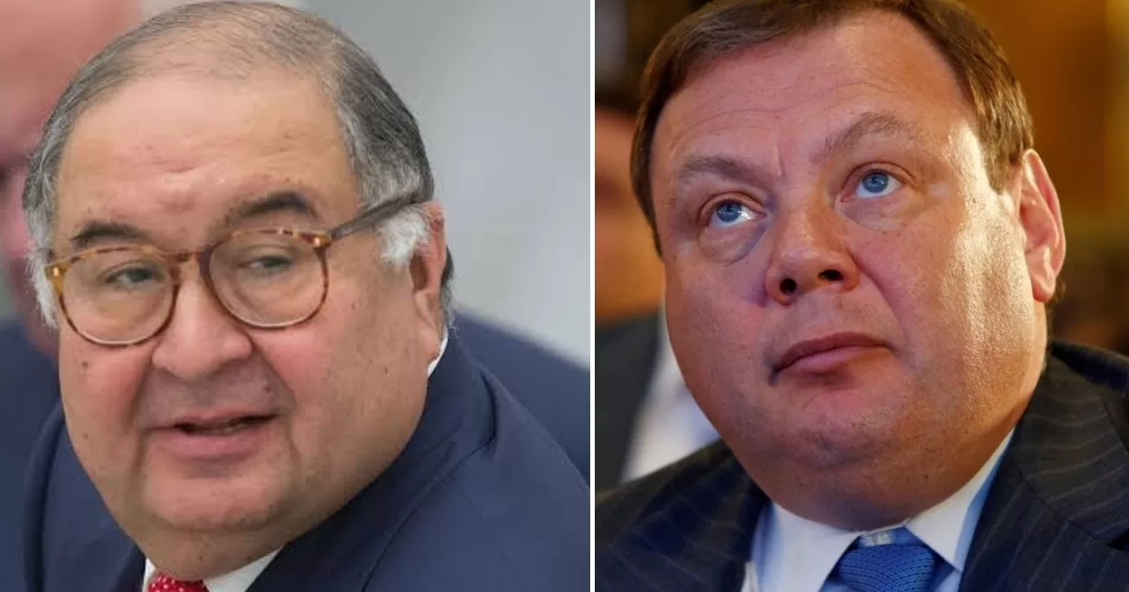 Алишер Усманов и Михаил Фридман / Коллаж: "Головне в Україні"