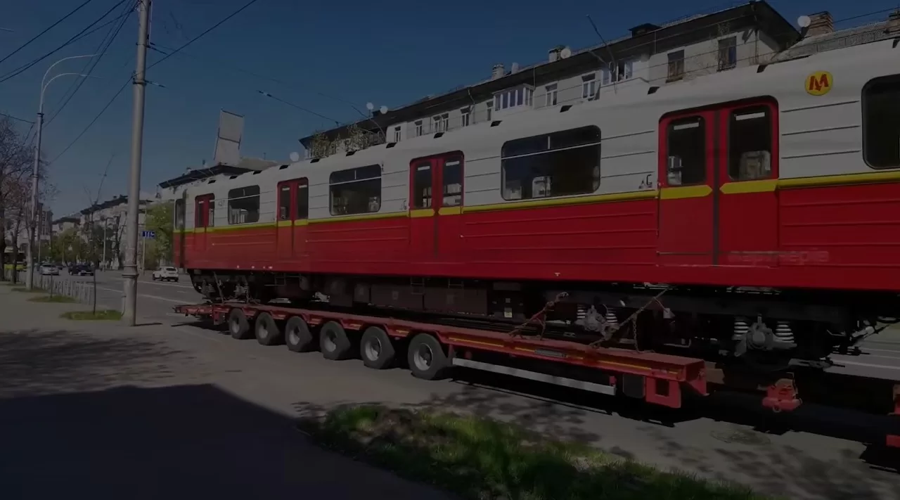 Вагон для киевского метро / Скриншот