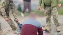Место взрыва возле ТЦК во Львовской области / Фото: Спецпрокуратура Западного региона