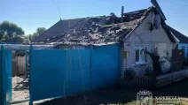 Пошкоджений будинок внаслідок російського обстрілу / Фото: Олег Синєгубов / Харківська ОДА 