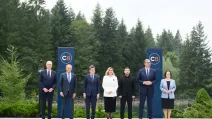 Представители Карпатской восьмерки в украинском Прикарпатье / Фото: Zelenskiy / Official