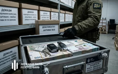 Вилучені гроші та ключі від авто / Фото: ДБР