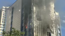 Building damaged in the attack on Odesa / Photo: Suspilne Odesa