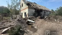 В городе повреждены 5 частных домов, 2 магазина, 2 хозяйственные постройки, гараж и административное здание / Фото: Харьковская ОВА