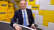 Бартош Гродецький в ефірі RMF24 / Фото: RMF24