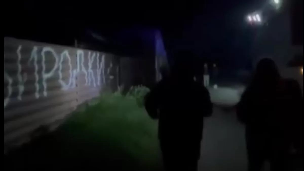 У Калинівці загорівся будинок родини екскомандира 155-ї бригади Лучанова / Фото: скриншот