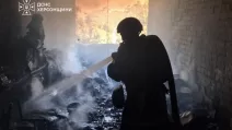 Спасатели ликвидировали последствия российской атаки в Херсонской области / Фото: ГСЧС