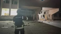 Rescuers at the site of a Russian strike on Sumy / Photo: State Emergency Service