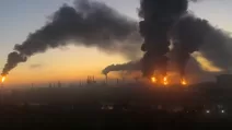 Московський НПЗ "Газпром нефти" після атаки дронів / Фото: Reuters