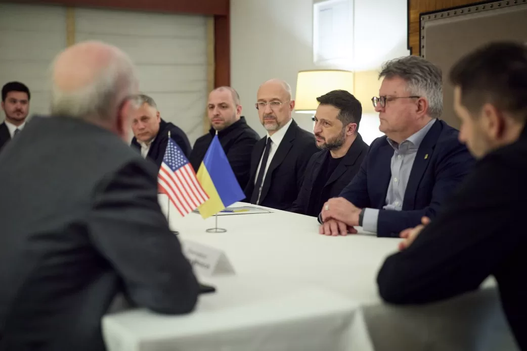 Зустріч Зеленського із сенаторами США / Фото: Офіс президента