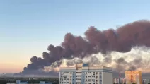 Fire at an oil refinery in Samara / Photo: Exilenova+