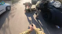 Задержание агента РФ в Харьковской области / Фото: СБУ