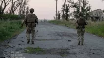 Украинские военные в Шандриголово / Фото: 66 ОМБр им. князя М. Храброго