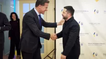 Марк Рютте та Володимир Зеленський / Фото: Офіс президента
