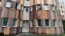 Shattered windows at a maternity hospital in Kyiv / Photo: Kyiv City Health Department