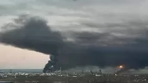 Fire at Lukoil-Permnefteorgsintez in Perm / Photo: Exilenova+