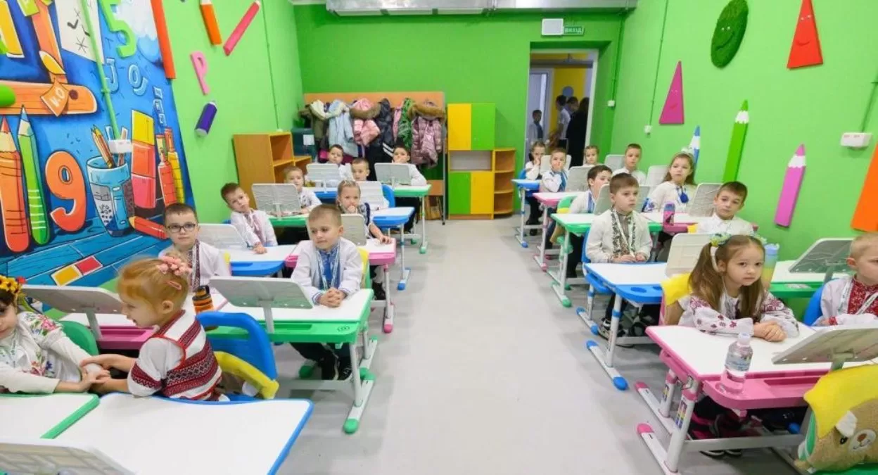 В одній з підземних шкіл Харкова / Фото: пресслужба Харківської міськради