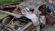 У Чугуївському районі FPV-дрон атакував ВАЗ: 67-річний чоловік загинув / Фото: прокуратура України
