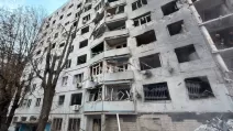 Поврежденная многоэтажка в Салтовском районе Харькова / Фото: Харьковская областная прокуратура