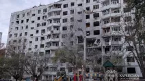 Последствия российского удара по многоэтажному дому в Салтовском районе Харькова / Фото: Олег Синегубов, начальник Харьковской ОВА
