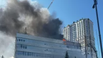 Пожежа у медцентрі "Добробут" / Фото: facebook.com/MCDobrobut