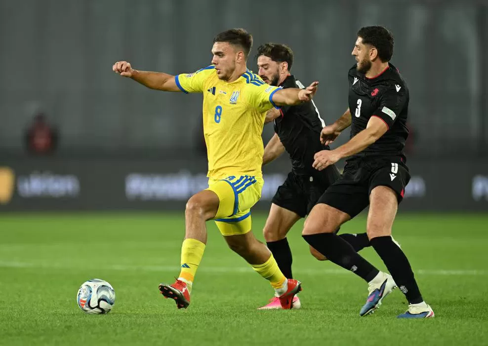 Сборная Украины сыграла 0:0 с Грузией во втором матче Лиги наций / Фото: UEFA