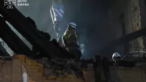 Two people were killed in the strike on the National Academy of Sciences building in Kyiv / Photo: State Emergency Service of Ukraine