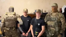 Задержанные в Запорожье мужчины, которых подозревают в подготовке убийств украинских военных по заданию ФСБ / Фото: Офис Генерального прокурора