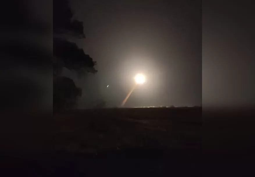 Launch of an FP-7 missile / Screenshot