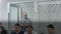 Роман Дудин в Шевченковском райсуде Киева / Фото: Суспільне