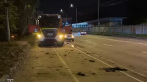 Рятувальники на місці атаки РФ у Києві / Фото: ДСНС